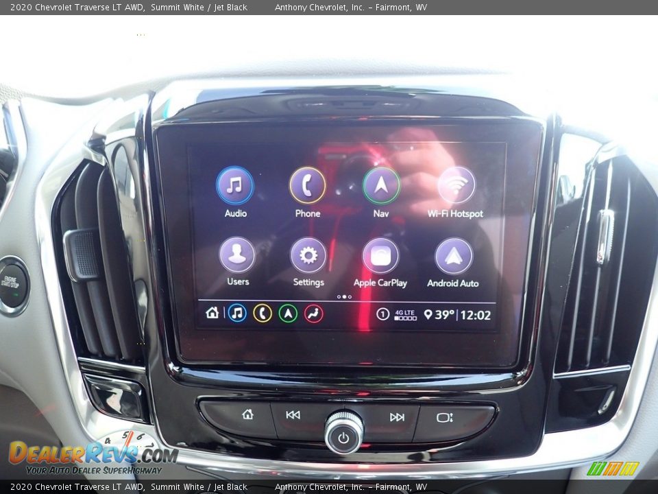2020 Chevrolet Traverse LT AWD Summit White / Jet Black Photo #18