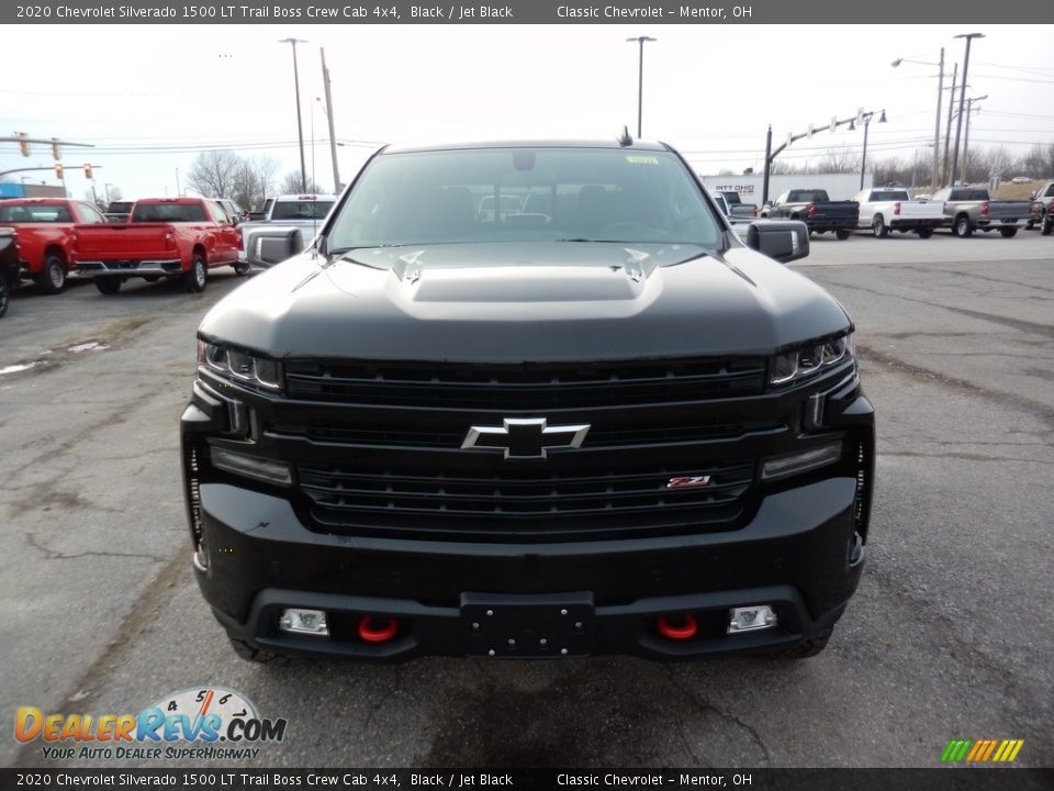 2020 Chevrolet Silverado 1500 LT Trail Boss Crew Cab 4x4 Black / Jet Black Photo #2