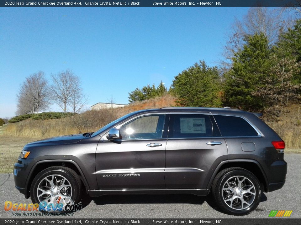 2020 Jeep Grand Cherokee Overland 4x4 Granite Crystal Metallic / Black Photo #1