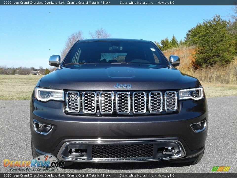 2020 Jeep Grand Cherokee Overland 4x4 Granite Crystal Metallic / Black Photo #3