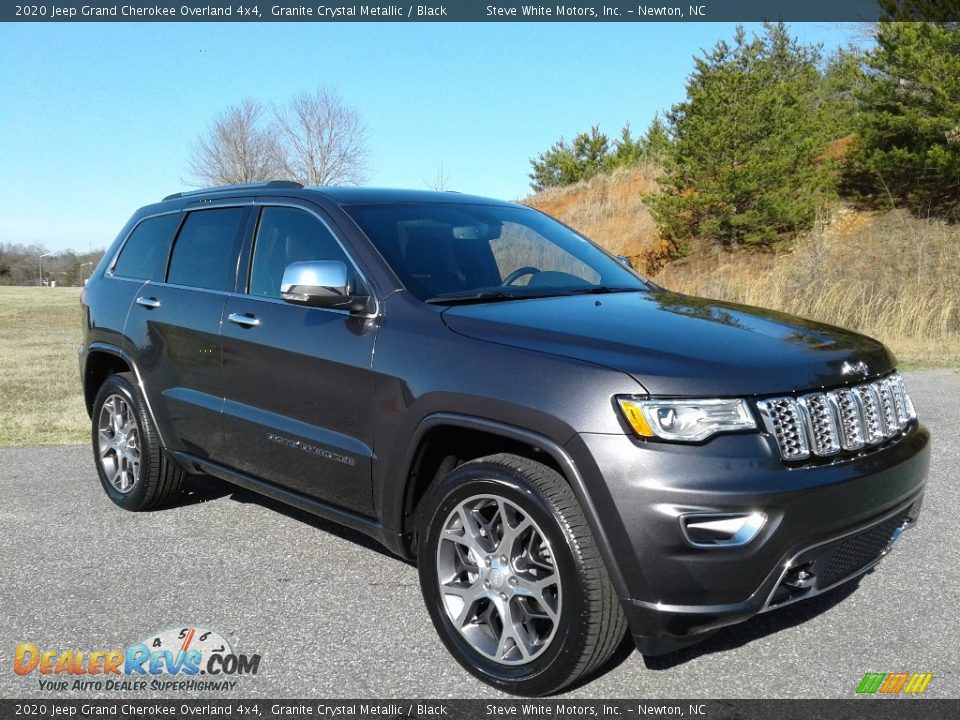 2020 Jeep Grand Cherokee Overland 4x4 Granite Crystal Metallic / Black Photo #4