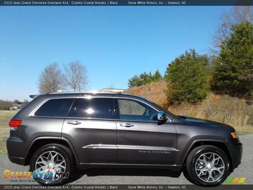 2020 Jeep Grand Cherokee Overland 4x4 Granite Crystal Metallic / Black Photo #5