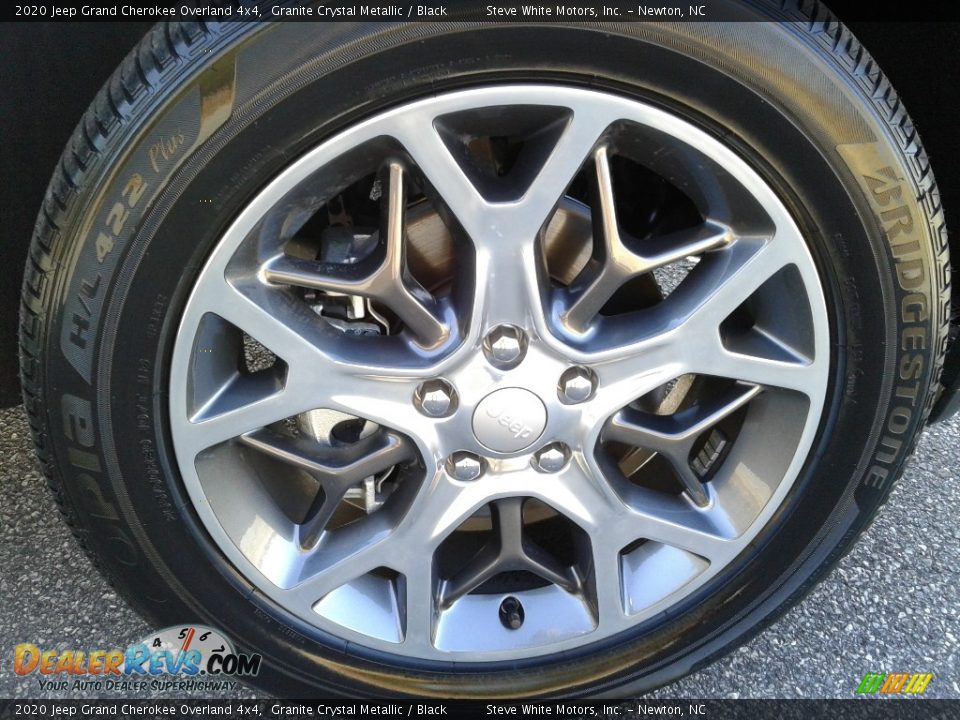 2020 Jeep Grand Cherokee Overland 4x4 Granite Crystal Metallic / Black Photo #9