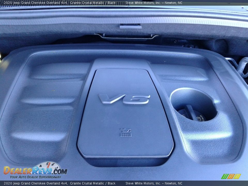 2020 Jeep Grand Cherokee Overland 4x4 Granite Crystal Metallic / Black Photo #10
