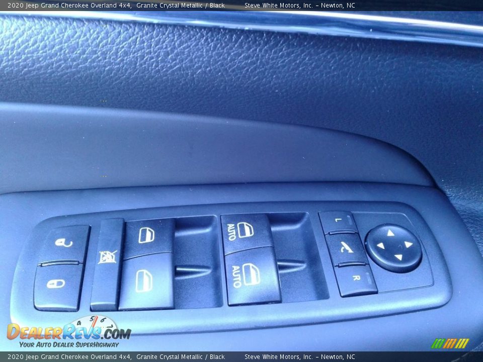 2020 Jeep Grand Cherokee Overland 4x4 Granite Crystal Metallic / Black Photo #12