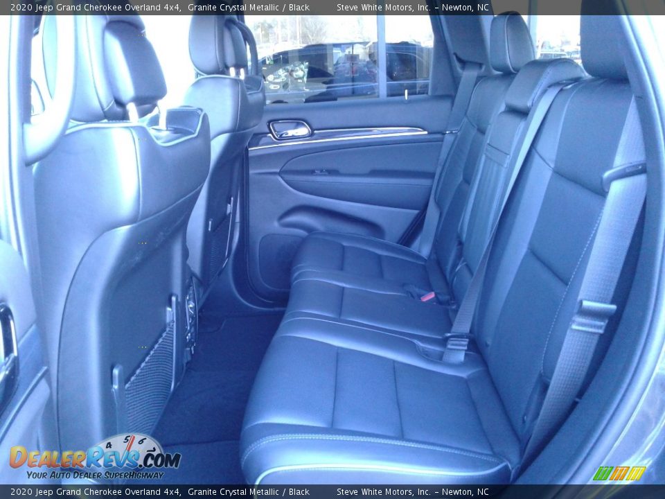 2020 Jeep Grand Cherokee Overland 4x4 Granite Crystal Metallic / Black Photo #14