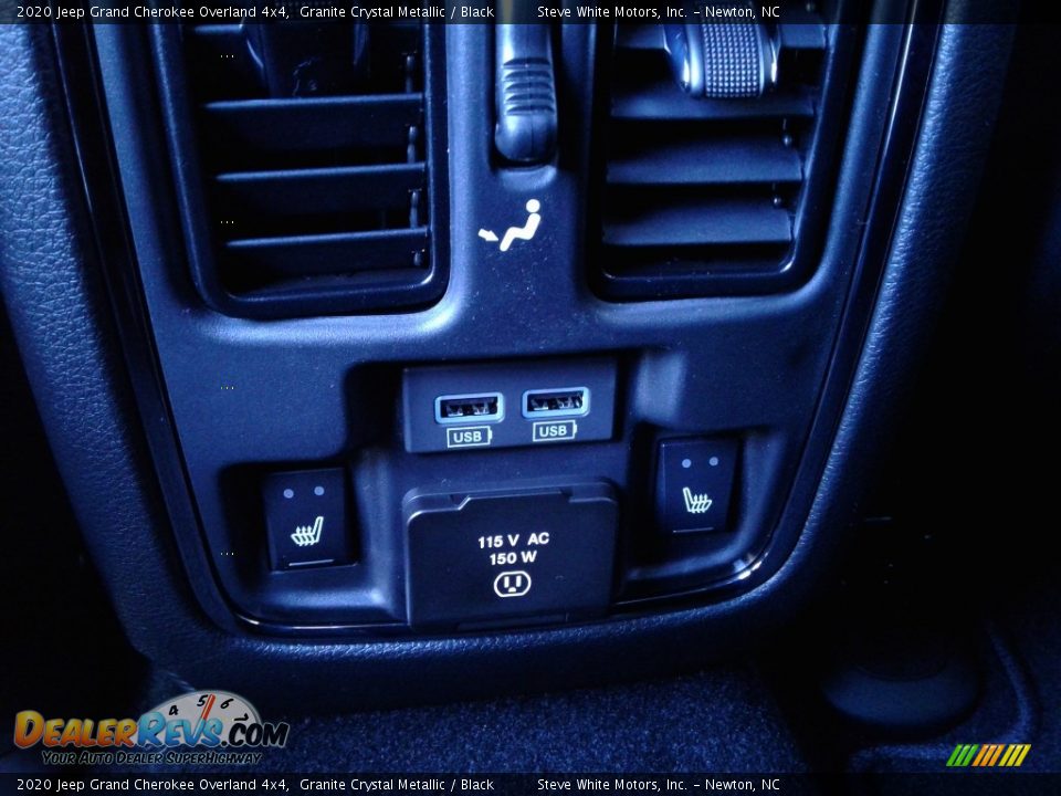 2020 Jeep Grand Cherokee Overland 4x4 Granite Crystal Metallic / Black Photo #15