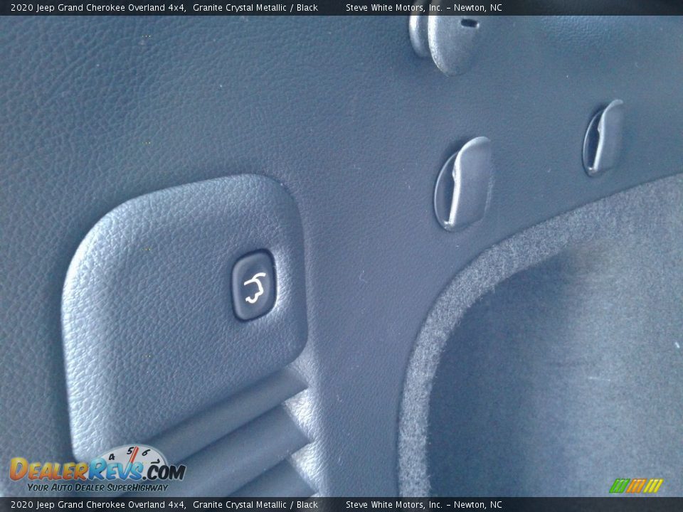 2020 Jeep Grand Cherokee Overland 4x4 Granite Crystal Metallic / Black Photo #18