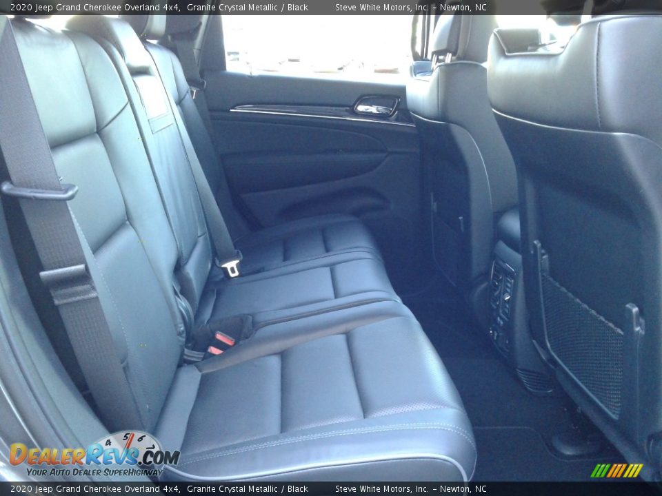 2020 Jeep Grand Cherokee Overland 4x4 Granite Crystal Metallic / Black Photo #19