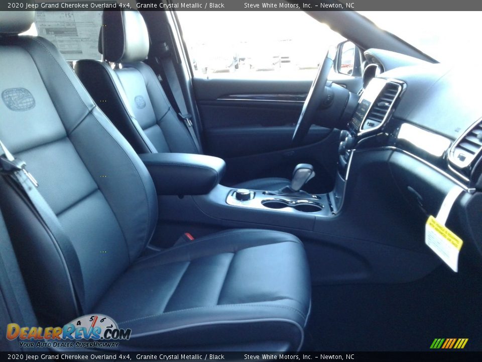 2020 Jeep Grand Cherokee Overland 4x4 Granite Crystal Metallic / Black Photo #20