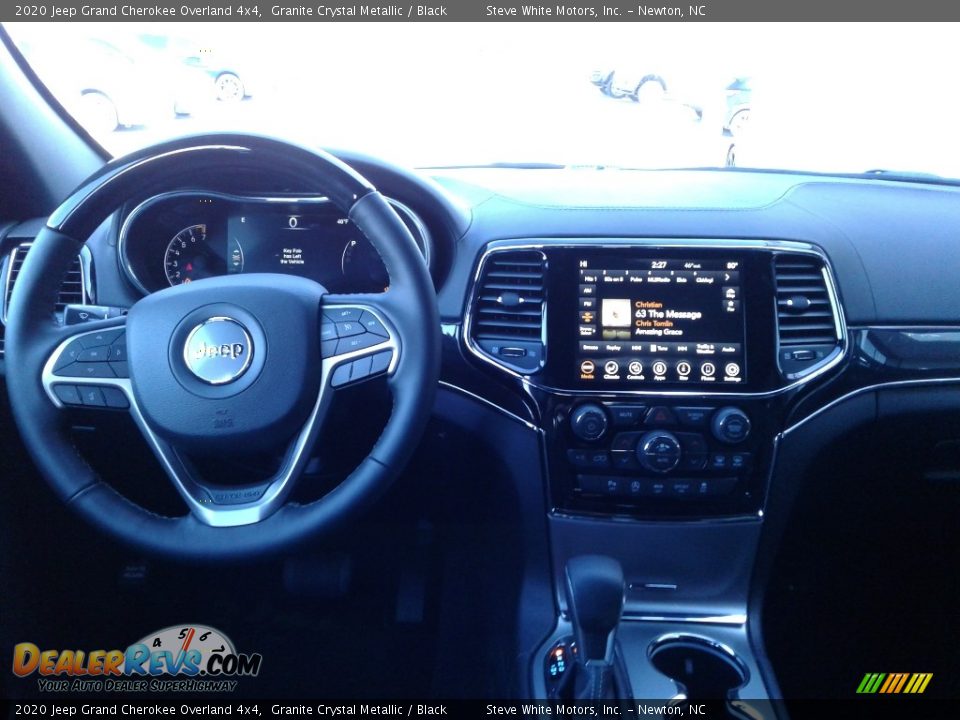 2020 Jeep Grand Cherokee Overland 4x4 Granite Crystal Metallic / Black Photo #21