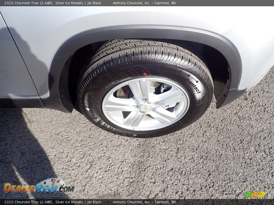 2020 Chevrolet Trax LS AWD Silver Ice Metallic / Jet Black Photo #2