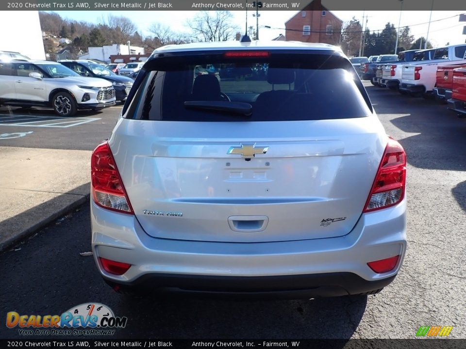 2020 Chevrolet Trax LS AWD Silver Ice Metallic / Jet Black Photo #5