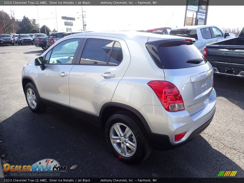 2020 Chevrolet Trax LS AWD Silver Ice Metallic / Jet Black Photo #6