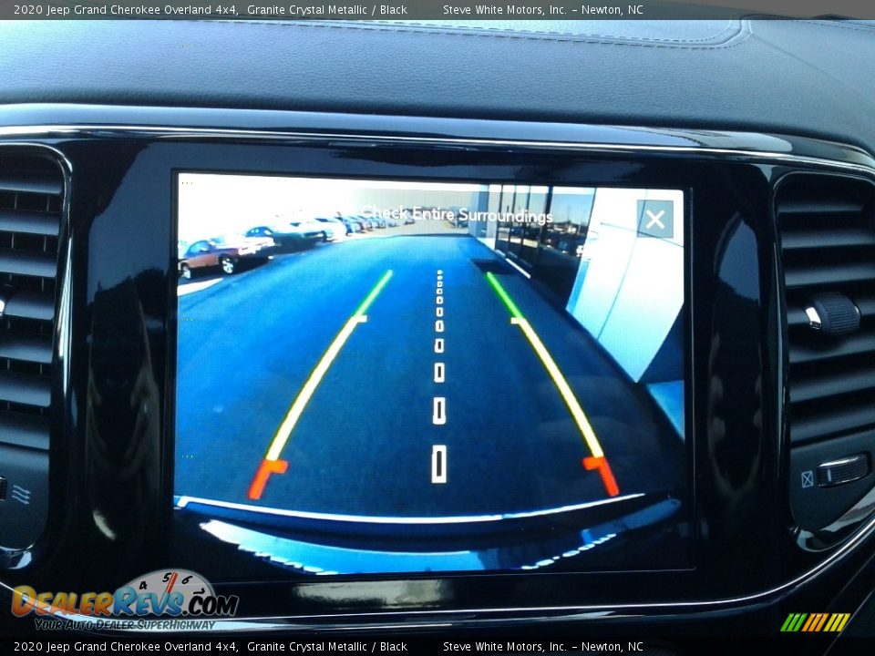 2020 Jeep Grand Cherokee Overland 4x4 Granite Crystal Metallic / Black Photo #28