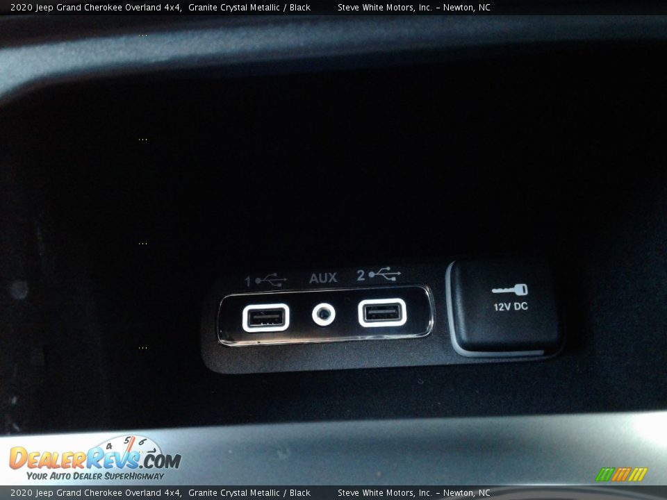 2020 Jeep Grand Cherokee Overland 4x4 Granite Crystal Metallic / Black Photo #30