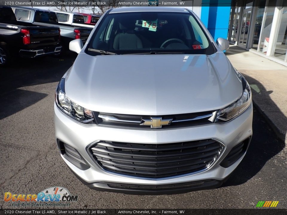 2020 Chevrolet Trax LS AWD Silver Ice Metallic / Jet Black Photo #9