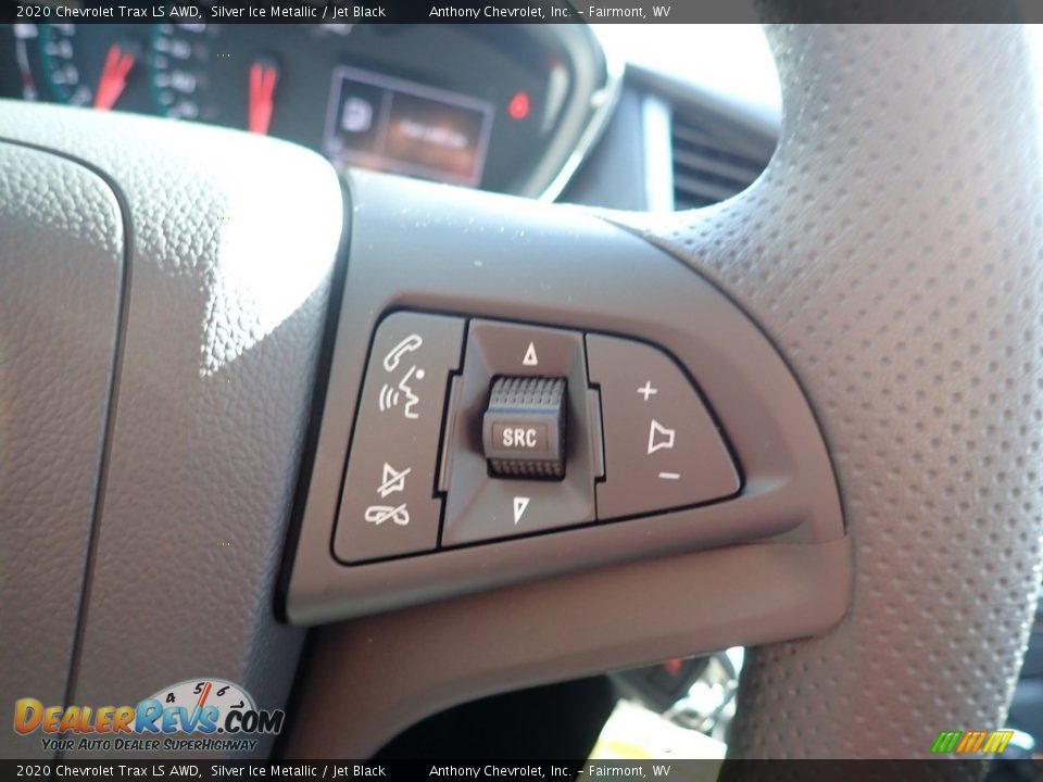 2020 Chevrolet Trax LS AWD Silver Ice Metallic / Jet Black Photo #17