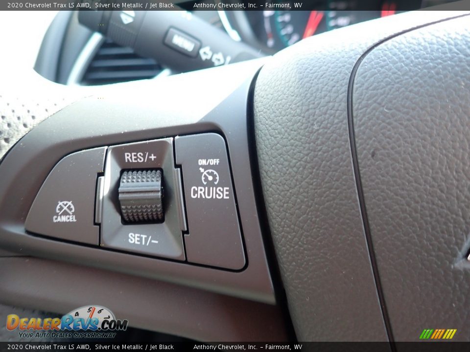 2020 Chevrolet Trax LS AWD Silver Ice Metallic / Jet Black Photo #18