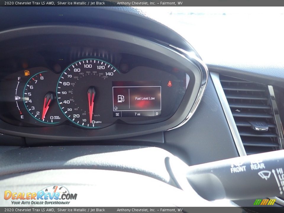 2020 Chevrolet Trax LS AWD Silver Ice Metallic / Jet Black Photo #20