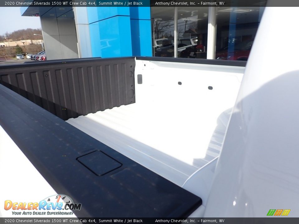 2020 Chevrolet Silverado 1500 WT Crew Cab 4x4 Summit White / Jet Black Photo #11