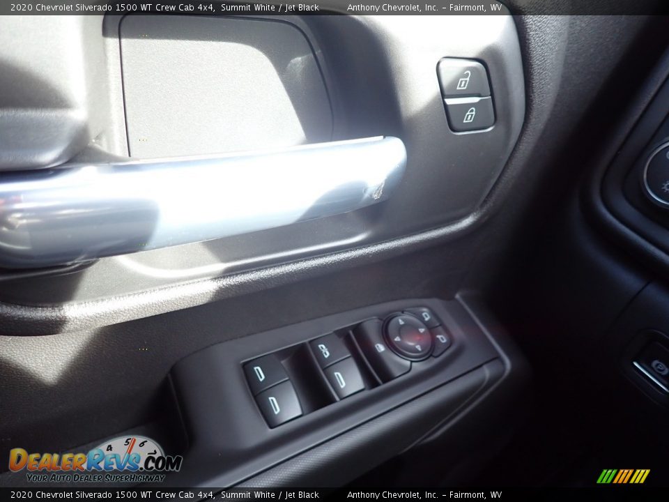 2020 Chevrolet Silverado 1500 WT Crew Cab 4x4 Summit White / Jet Black Photo #20
