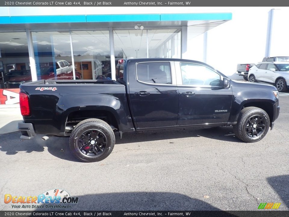 2020 Chevrolet Colorado LT Crew Cab 4x4 Black / Jet Black Photo #3
