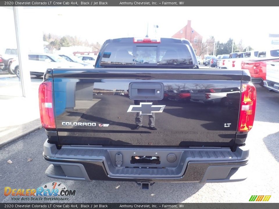 2020 Chevrolet Colorado LT Crew Cab 4x4 Black / Jet Black Photo #5