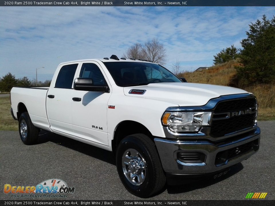 2020 Ram 2500 Tradesman Crew Cab 4x4 Bright White / Black Photo #4