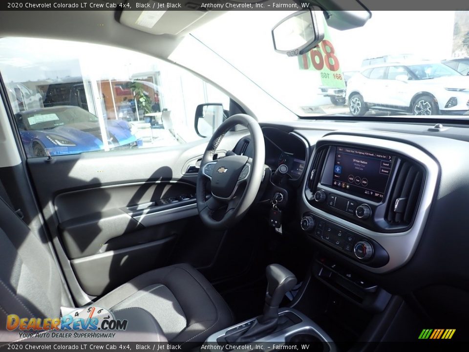 2020 Chevrolet Colorado LT Crew Cab 4x4 Black / Jet Black Photo #10