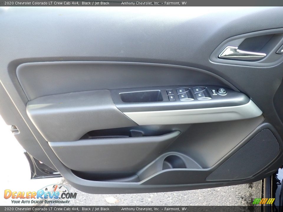 2020 Chevrolet Colorado LT Crew Cab 4x4 Black / Jet Black Photo #14