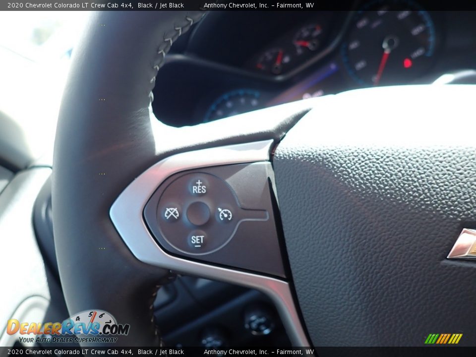 2020 Chevrolet Colorado LT Crew Cab 4x4 Black / Jet Black Photo #20