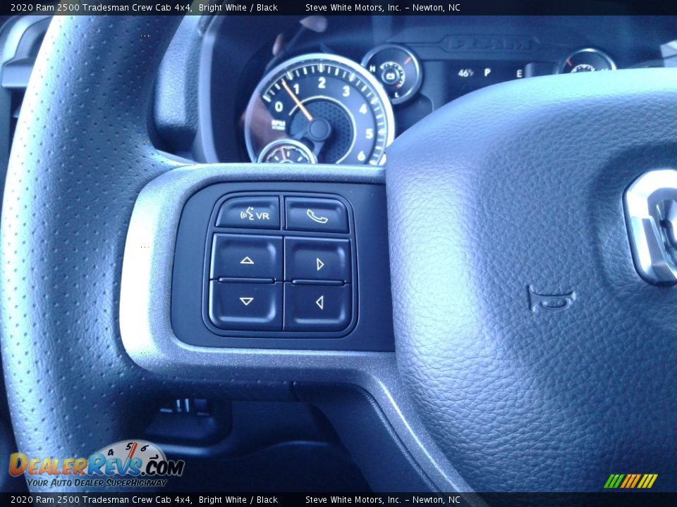 2020 Ram 2500 Tradesman Crew Cab 4x4 Bright White / Black Photo #18