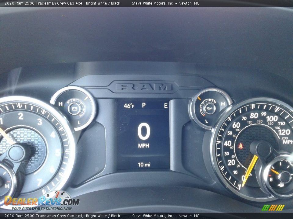 2020 Ram 2500 Tradesman Crew Cab 4x4 Bright White / Black Photo #20