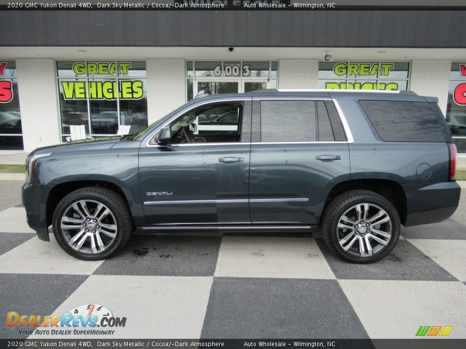 2020 GMC Yukon Denali 4WD Dark Sky Metallic / Cocoa/­Dark Atmosphere Photo #1