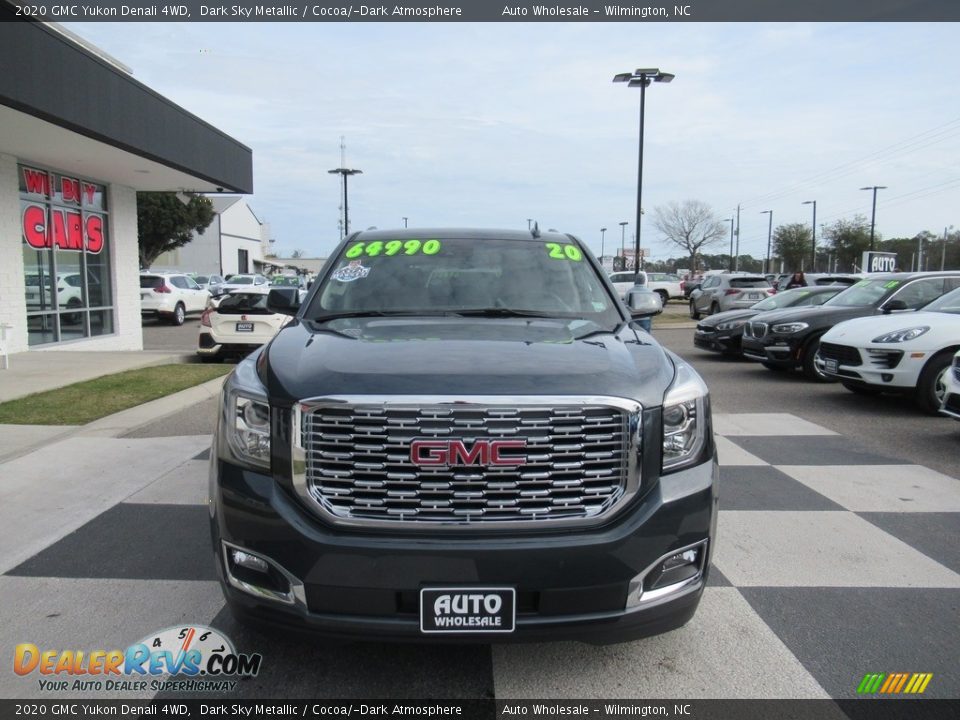 2020 GMC Yukon Denali 4WD Dark Sky Metallic / Cocoa/­Dark Atmosphere Photo #2
