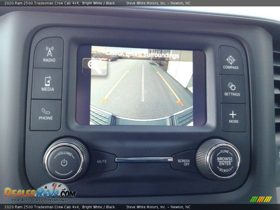 2020 Ram 2500 Tradesman Crew Cab 4x4 Bright White / Black Photo #23