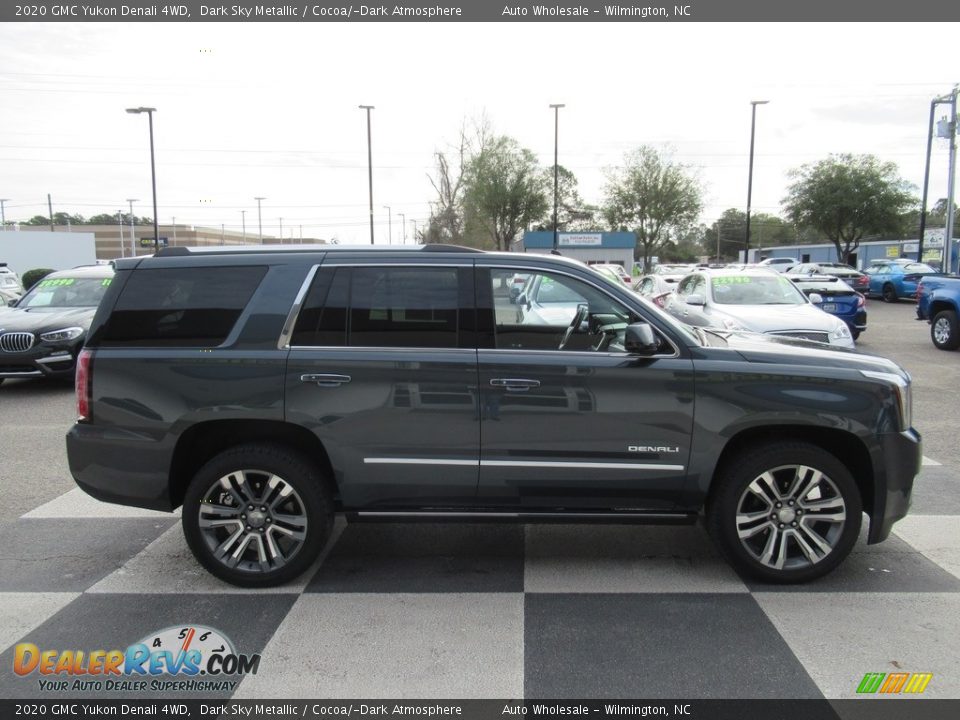 2020 GMC Yukon Denali 4WD Dark Sky Metallic / Cocoa/­Dark Atmosphere Photo #3