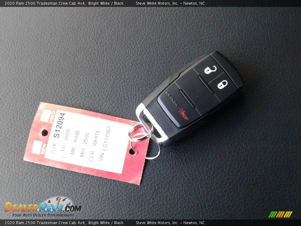 2020 Ram 2500 Tradesman Crew Cab 4x4 Bright White / Black Photo #28