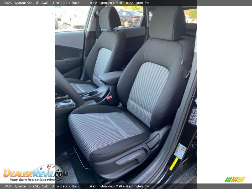 2020 Hyundai Kona SEL AWD Ultra Black / Black Photo #15