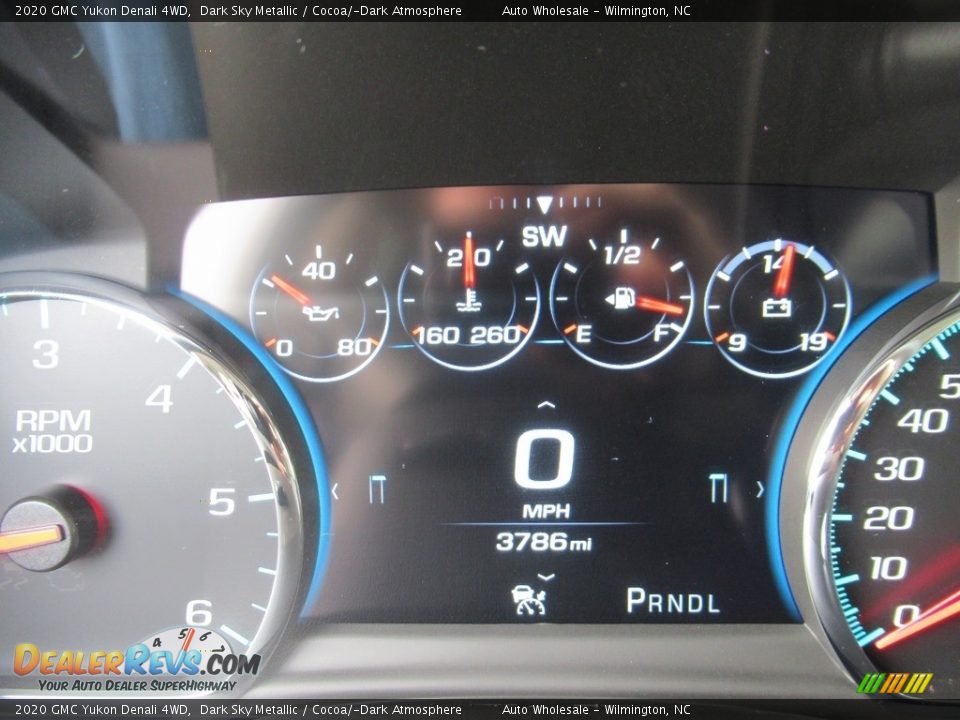 2020 GMC Yukon Denali 4WD Dark Sky Metallic / Cocoa/­Dark Atmosphere Photo #16