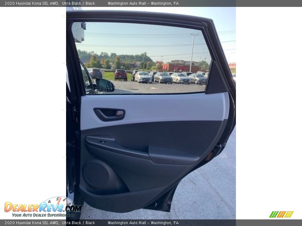 2020 Hyundai Kona SEL AWD Ultra Black / Black Photo #24