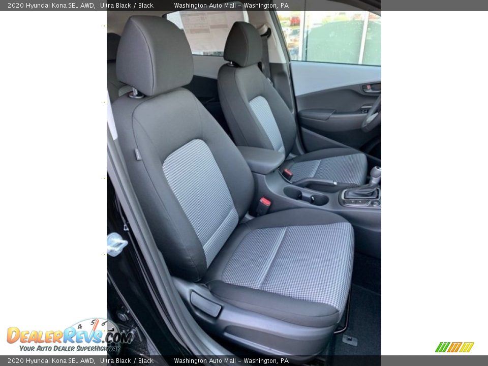 2020 Hyundai Kona SEL AWD Ultra Black / Black Photo #28