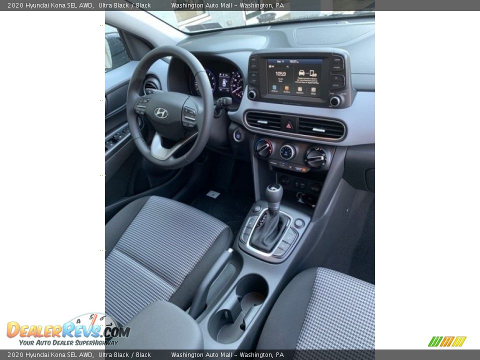 2020 Hyundai Kona SEL AWD Ultra Black / Black Photo #29