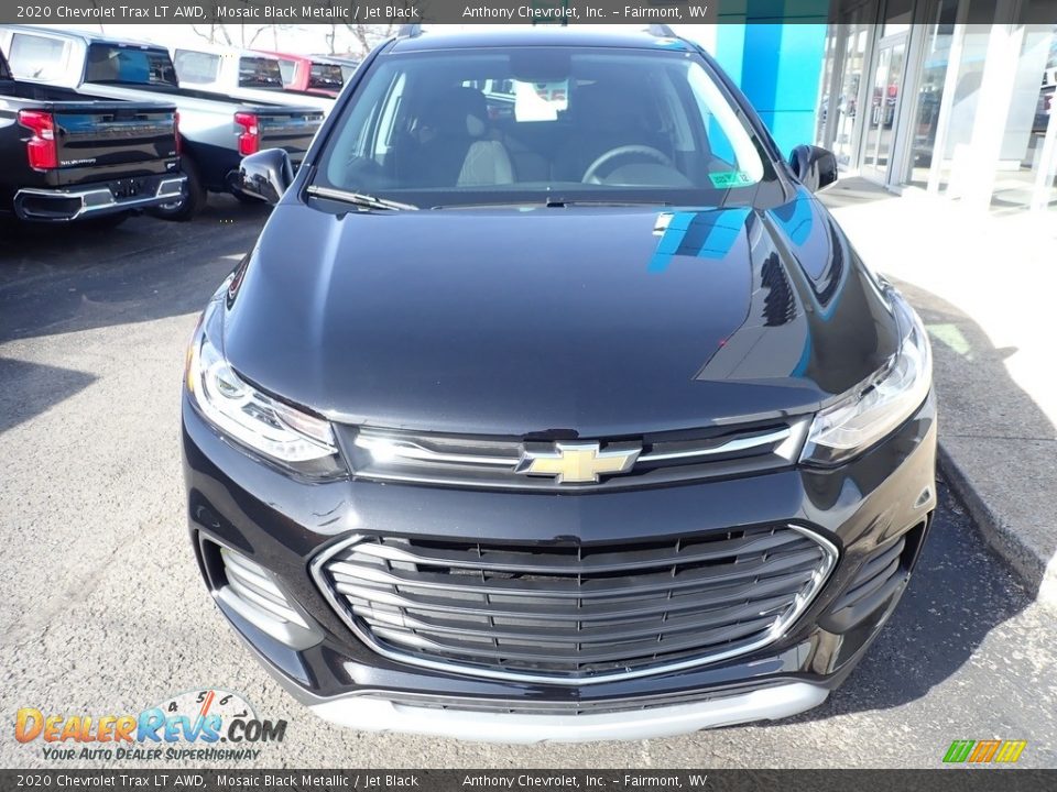 2020 Chevrolet Trax LT AWD Mosaic Black Metallic / Jet Black Photo #8