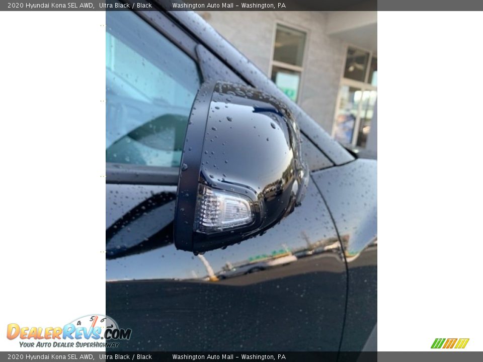 2020 Hyundai Kona SEL AWD Ultra Black / Black Photo #30
