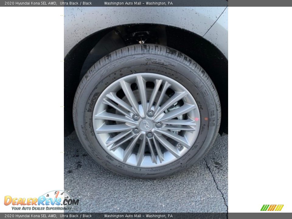 2020 Hyundai Kona SEL AWD Ultra Black / Black Photo #31