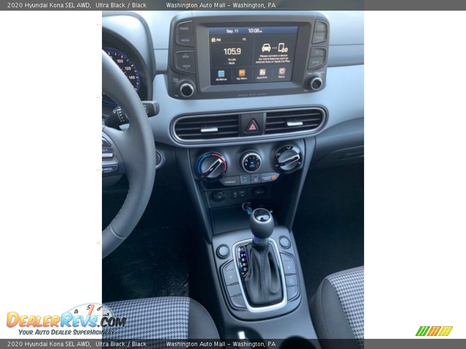 2020 Hyundai Kona SEL AWD Ultra Black / Black Photo #33