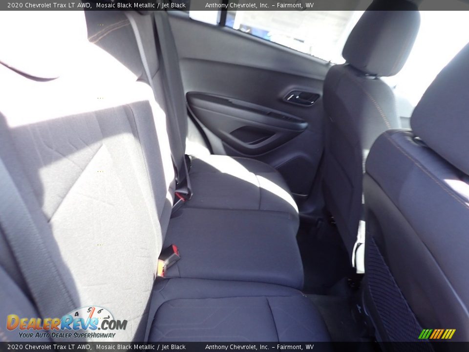 2020 Chevrolet Trax LT AWD Mosaic Black Metallic / Jet Black Photo #11