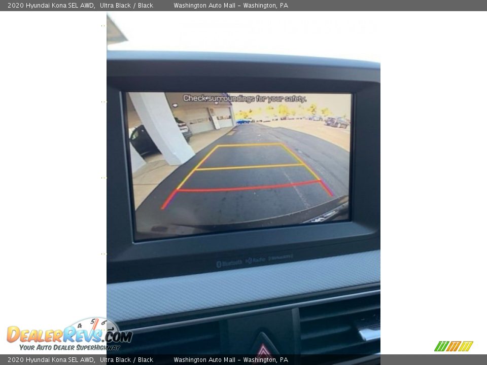 2020 Hyundai Kona SEL AWD Ultra Black / Black Photo #34